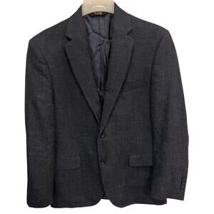 Jos A Bank Signature Glen Check Plaid Wool Silk Blazer Jacket Sport Coat 41 RG